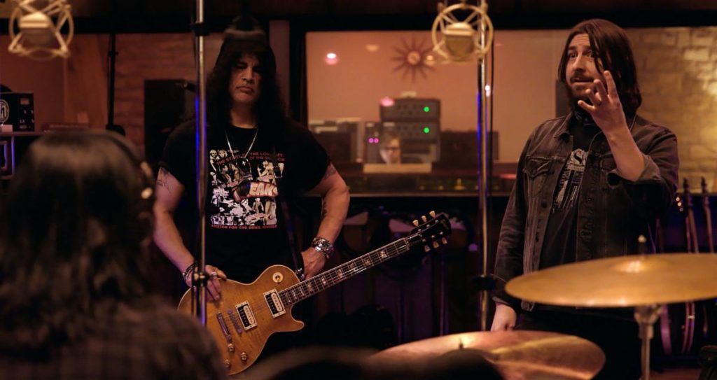 album band Film films first gibson making music