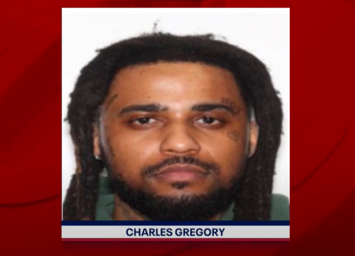 arrested back in custody charles gregory escaped prisoner fugitive recapture garage break-in handcuffs intense search