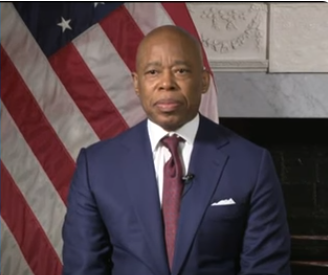 Mayor Adams Talks Crime Drop and Reelection Plans (Video)