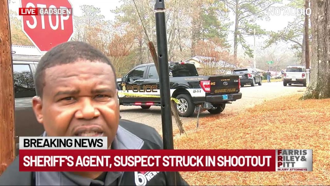 Sheriff’s agent hurt; suspect wounded in east Alabama shootout. (Video)