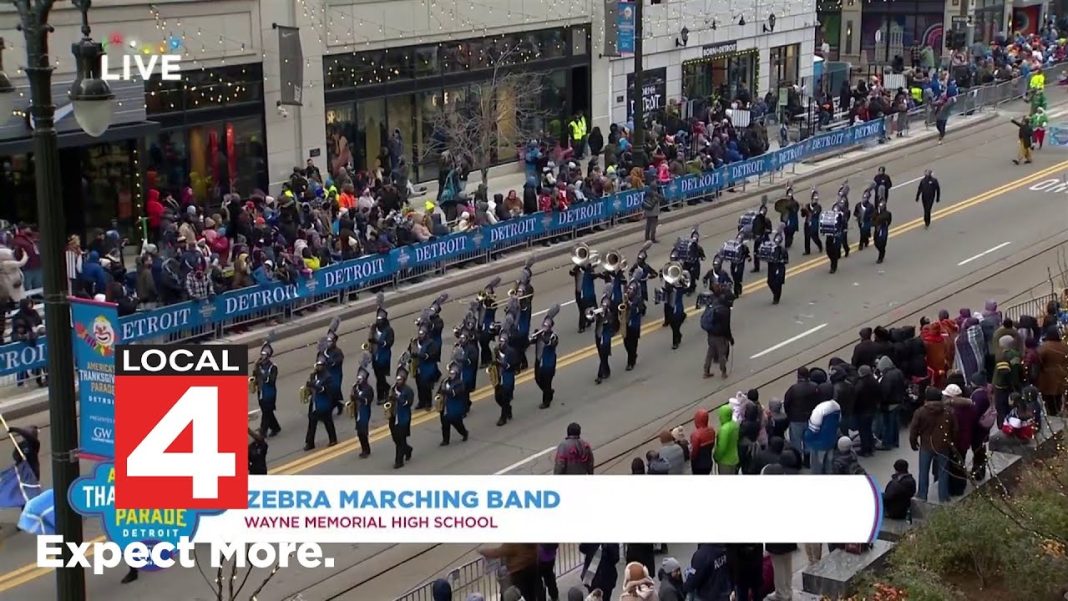 Zebra pride on display! Wayne Memorial High School’s band rocks America’s Thanksgiving Parade! (Video)