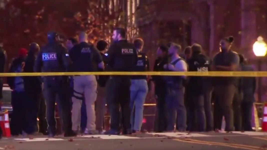 2 National Guard members injured in shooting (Video)