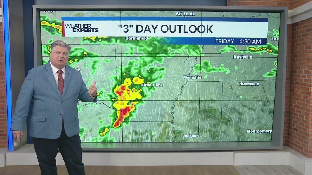Memphis weather update for Tuesday, Nov 18th! Stay tuned! (Video)