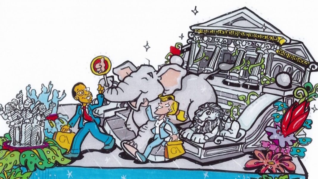 Goodman Acker unveils a fresh float for America’s Thanksgiving Parade! (Video)