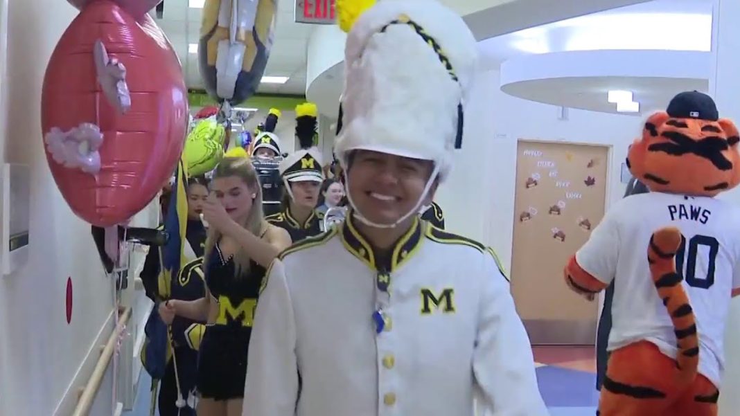 Mini-parade brings smiles to families at C.S. Mott Children’s Hospital! (Video)