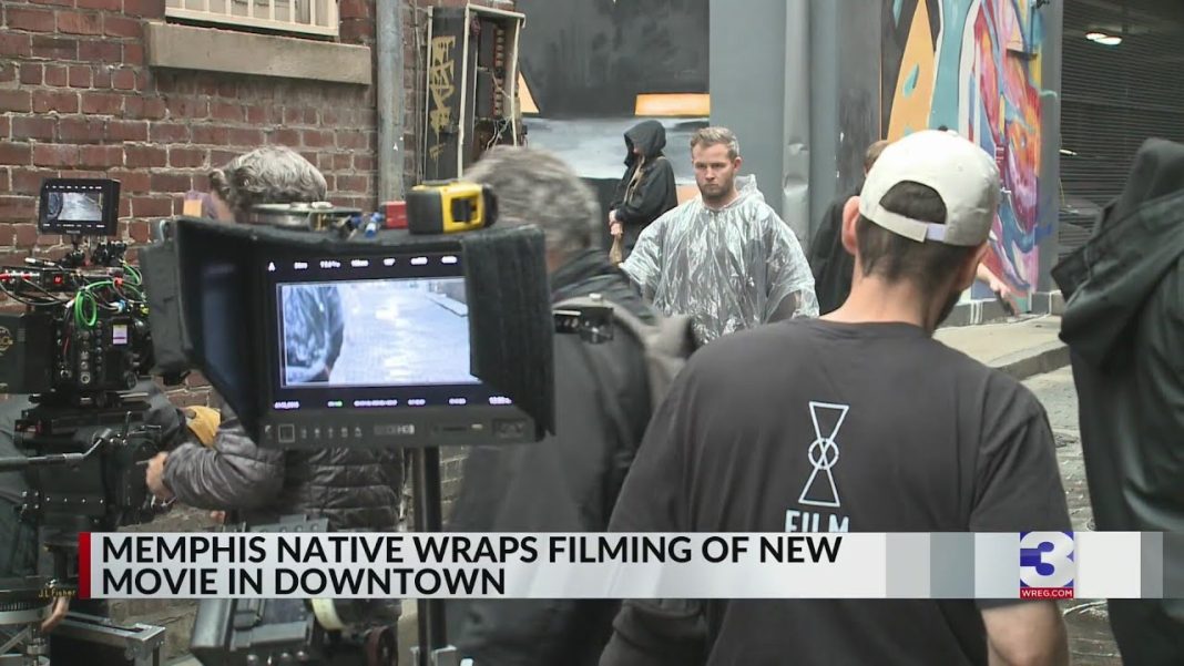Movie shot downtown! Lights, camera, action! 🎥 (Video)