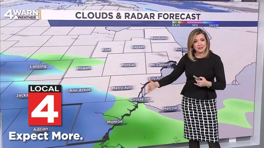 Chance of rain, snow mix heads to Metro Detroit this week! (Video)