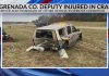 Crash sends Grenada Co. deputy to hospital (Video)