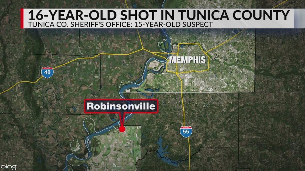 16-year-old shot, 15-year-old sought in Tunica. Stay safe, folks. (Video)