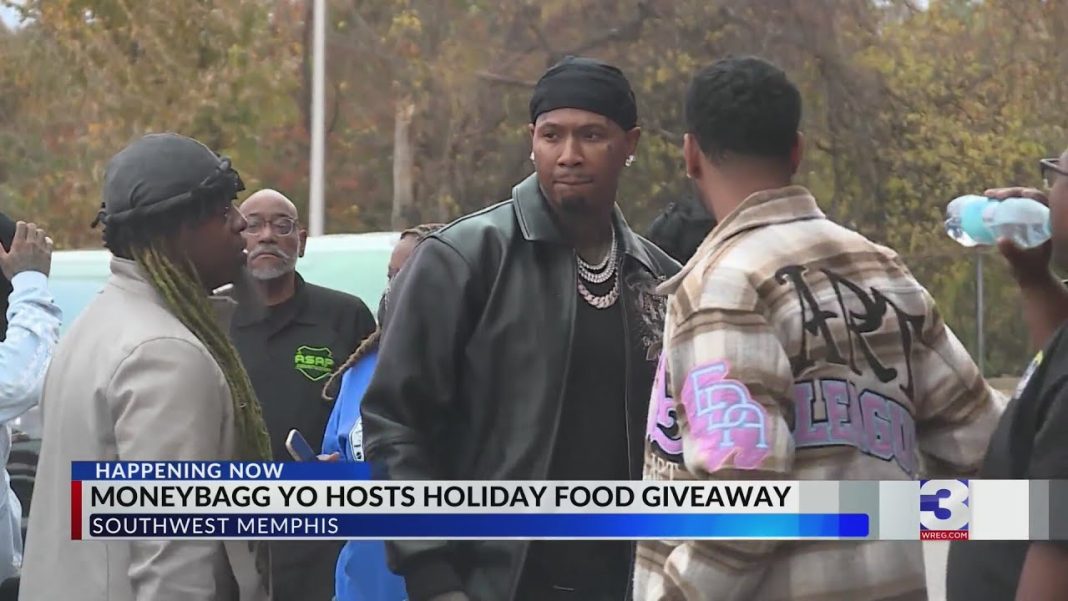 Memphis rappers spread love with a holiday food giveaway! (Video)