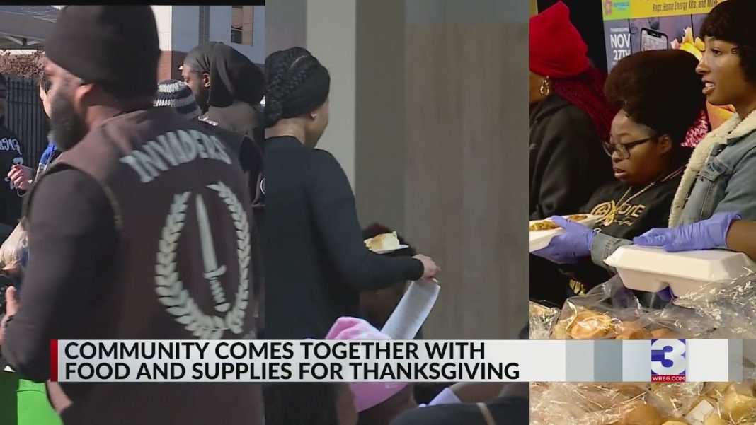 Memphis serves up citywide Thanksgiving giveaways & events! (Video)