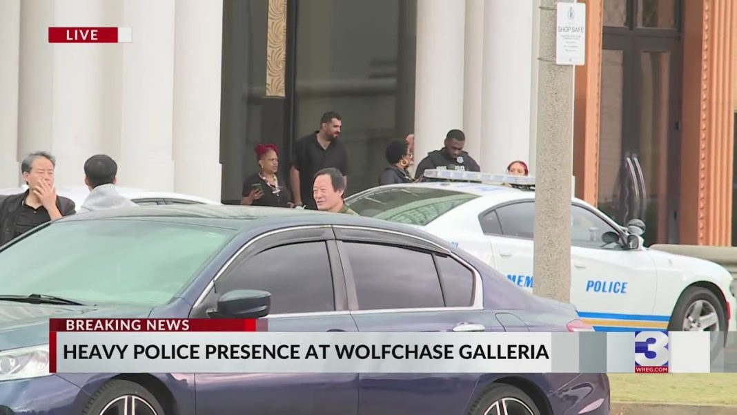 Law enforcement swarms Wolfchase Galleria. (Video)