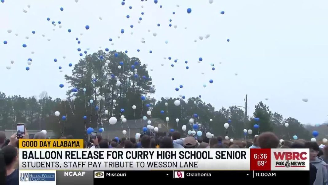 Curry High School sends off seniors with a heartfelt balloon release! (Video)