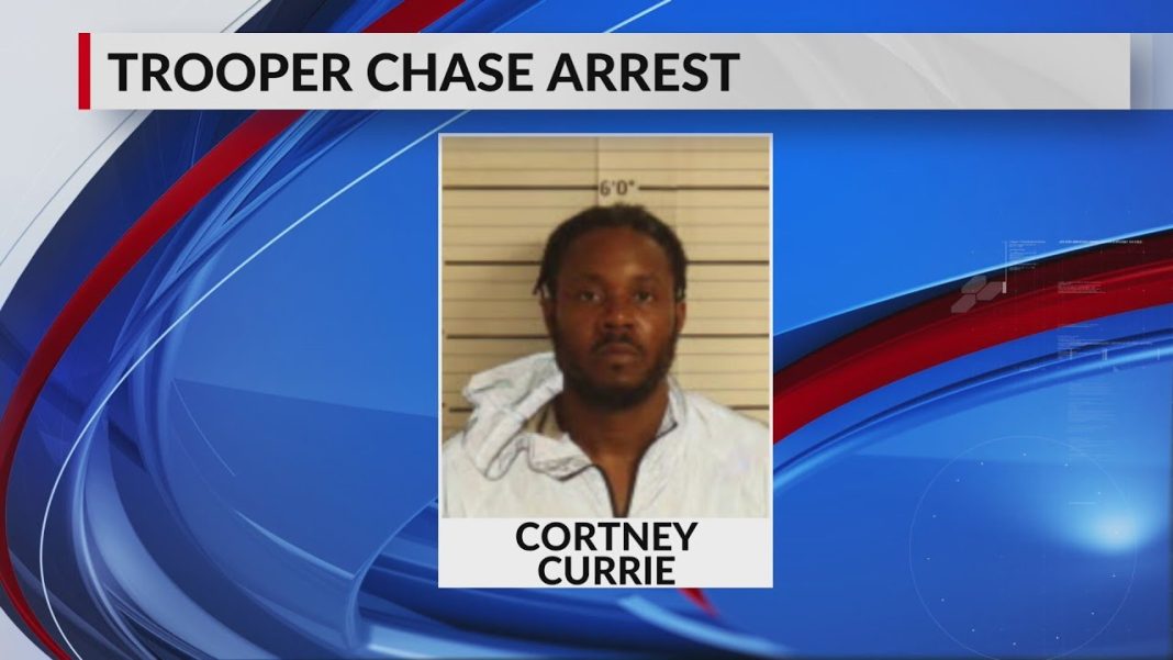 Troopers nabbed a suspect with drugs after a wild 10-minute chase! (Video)