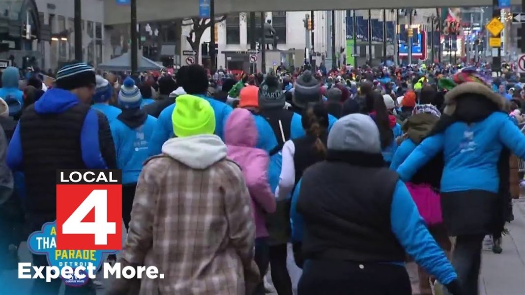 Thousands fill downtown for America’s Thanksgiving Parade, a Detroit classic! (Video)