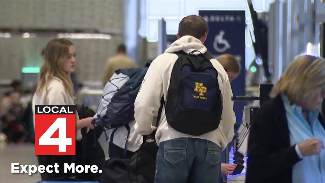 Detroit Metro Airport handles weather challenges with seamless operations. (Video)