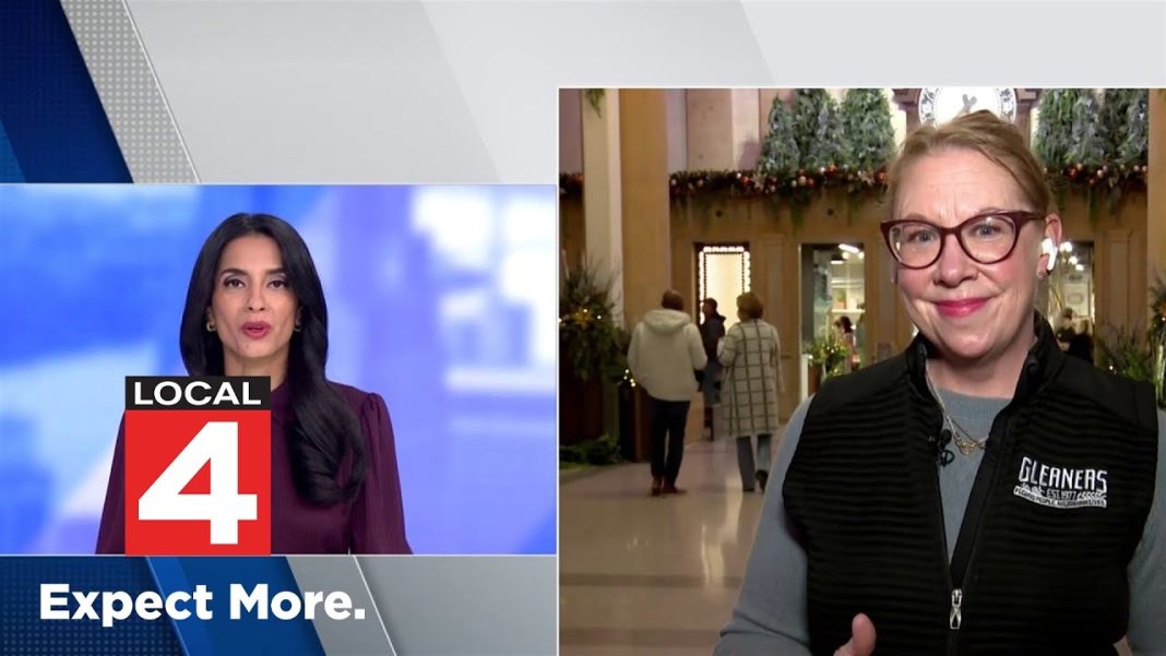 Angela Halverson shares Gleaners teaming with Michigan Central to feed families! (Video)