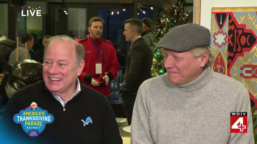 Detroit’s own Devin Scillian and Mayor Duggan lead America’s Thanksgiving Parade! (Video)