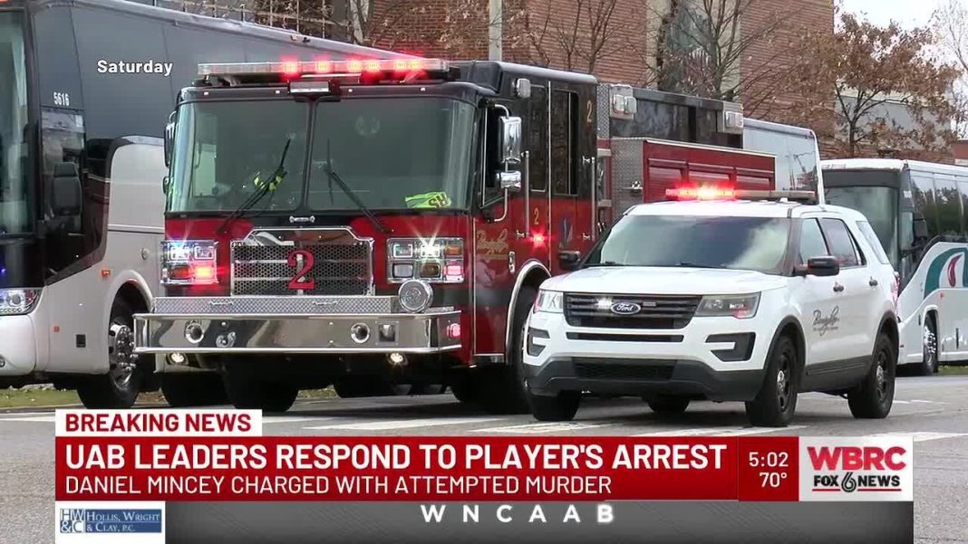 UAB leaders address player’s arrest issue. Catch the latest update! (Video): UAB leaders respond to player’s arrest