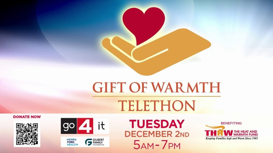 Join our Go 4 It: Gift of Warmth Telethon & spread warmth! Why wait? (Video)