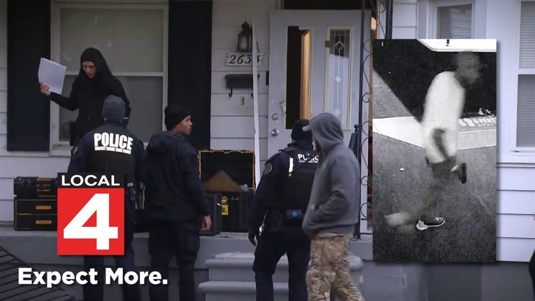 FBI raids Dearborn, pursuing suspect from 2021 Westland bowling alley shooting. (Video)