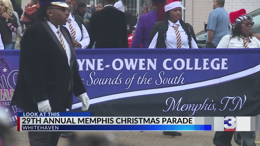 Join us for Whitehaven’s 29th Annual Christmas Parade, celebrating Memphis! (Video)