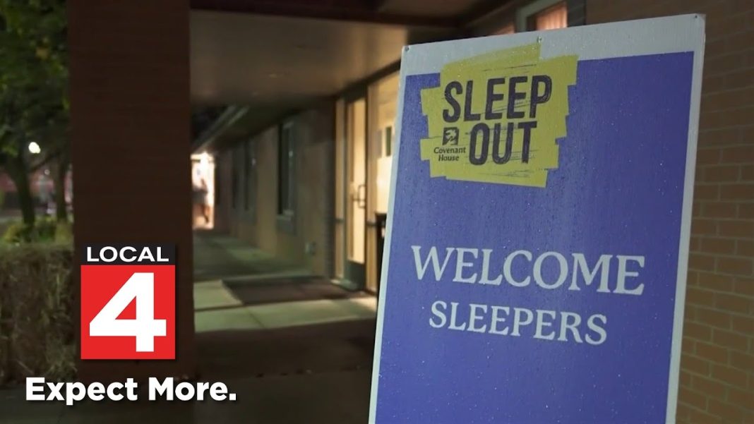 Covenant House Michigan’s 12th Sleep Out tackles youth homelessness! (Video)