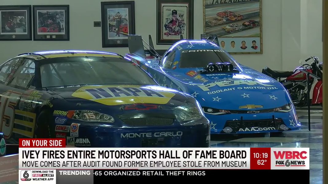 Gov. Ivey cleans house, fires Motorsports Hall of Fame board! (Video)