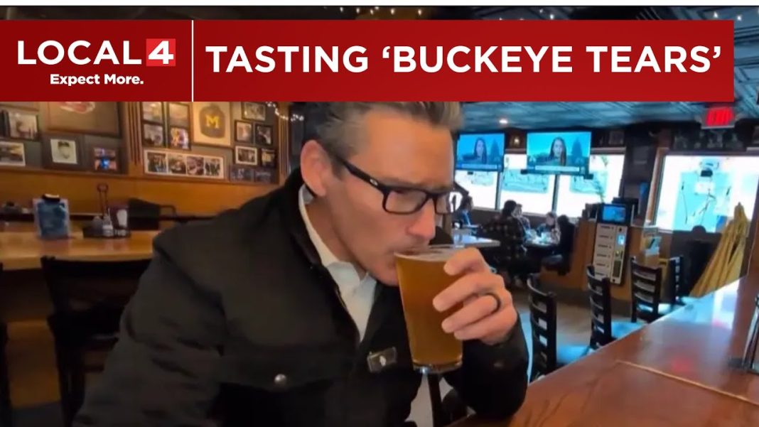 “You really taste that salty despair! Tasting ‘Buckeye Tears’ for the game! (Video)”