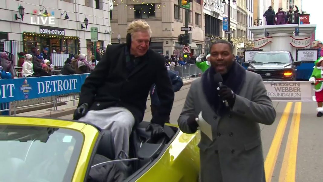 Shooter McGavin himself, Chris McDonald, hits up Detroit’s Thanksgiving Parade! (Video)