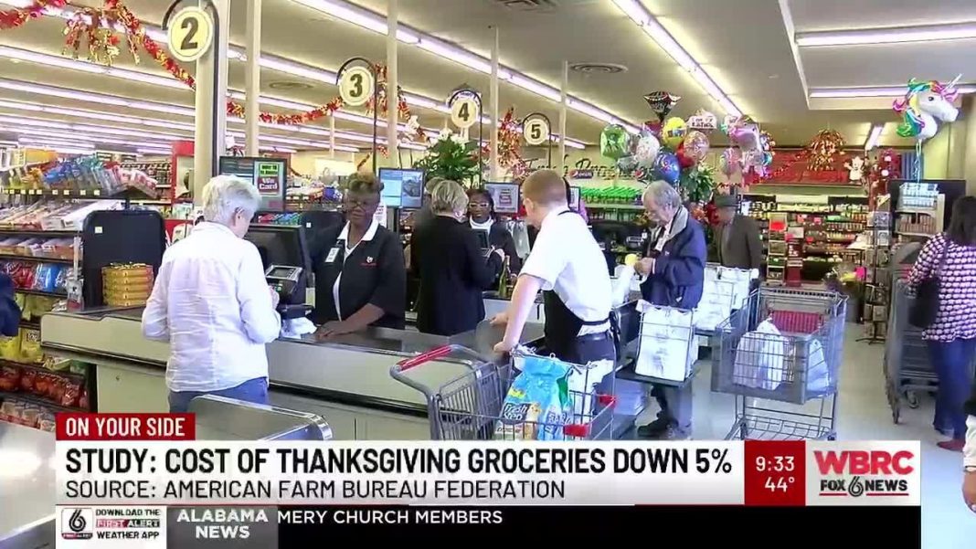 Thanksgiving grocery costs drop 5%! Big win for your wallet! (Video)
