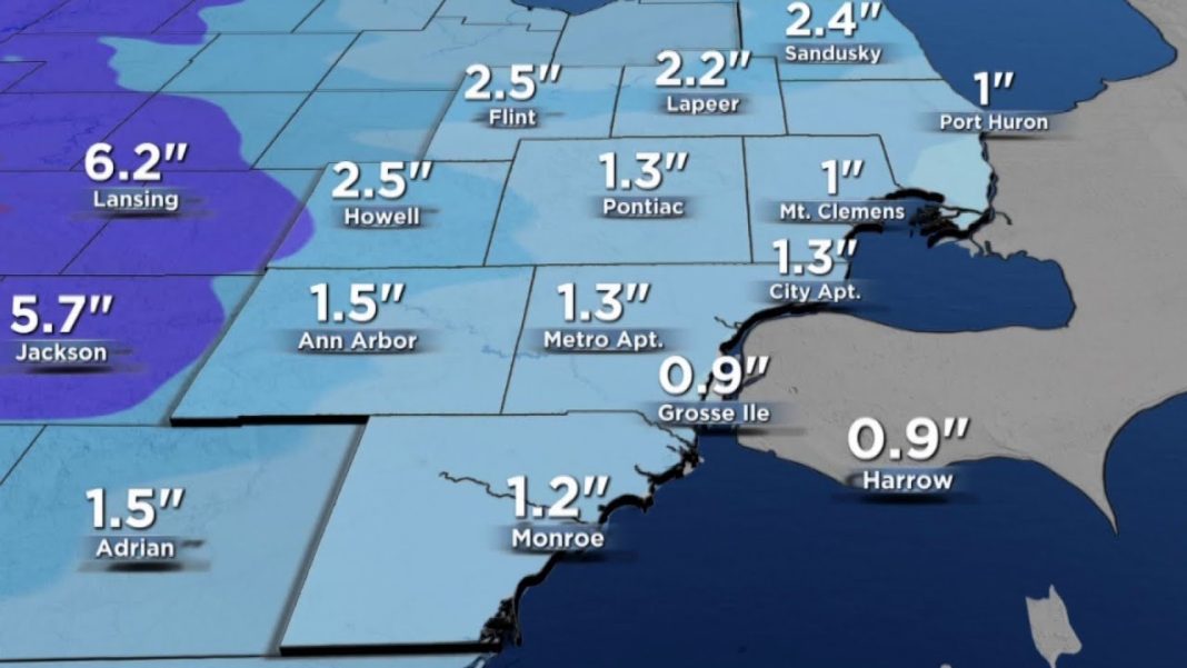 Accumulating snow may hit Metro Detroit this weekend—here’s what to expect! (Video)