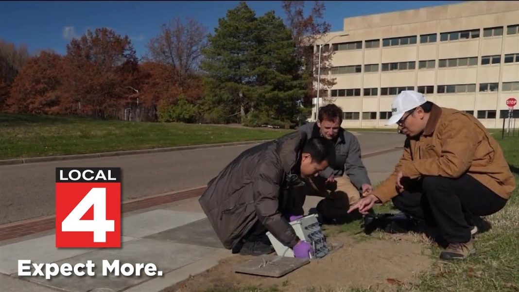 Michigan State U tests self-healing, self-heating concrete for better roads. (Video)