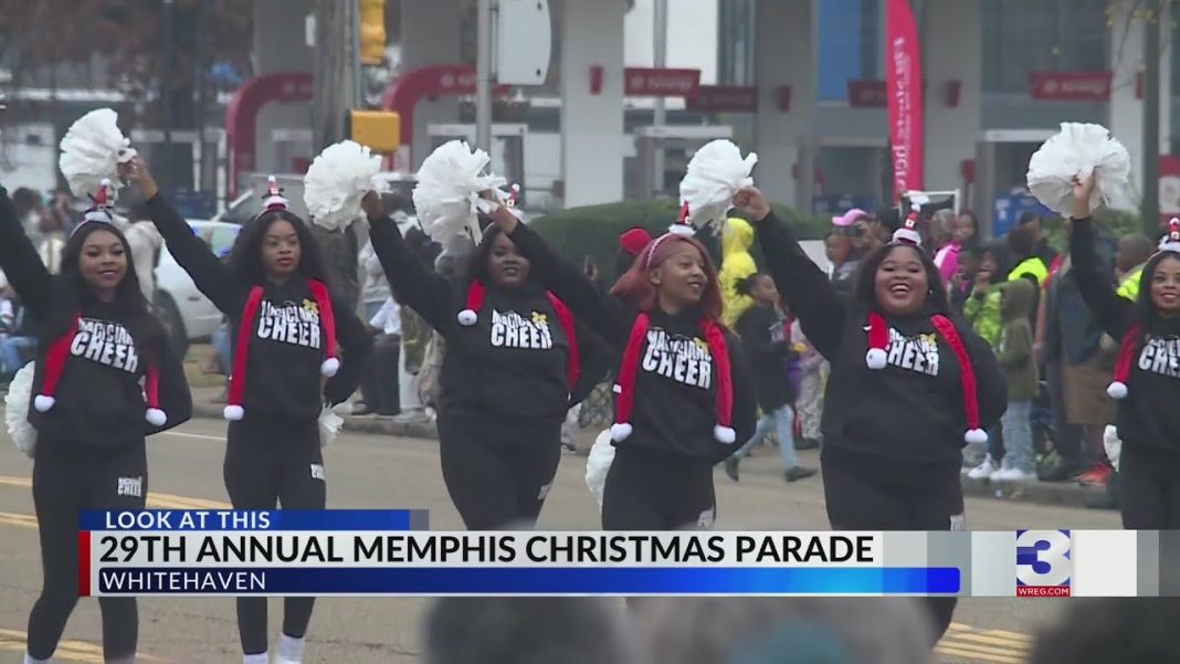 Join Whitehaven’s 29th Christmas Parade, celebrating Memphis with joy! (Video)