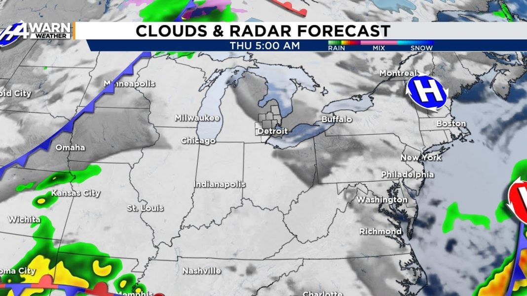 Metro Detroit weather update for Nov. 19, 2025 — 6 a.m. (Video)