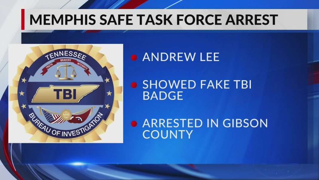 Task: Man impersonating TBI agent arrested by task force! (Video)