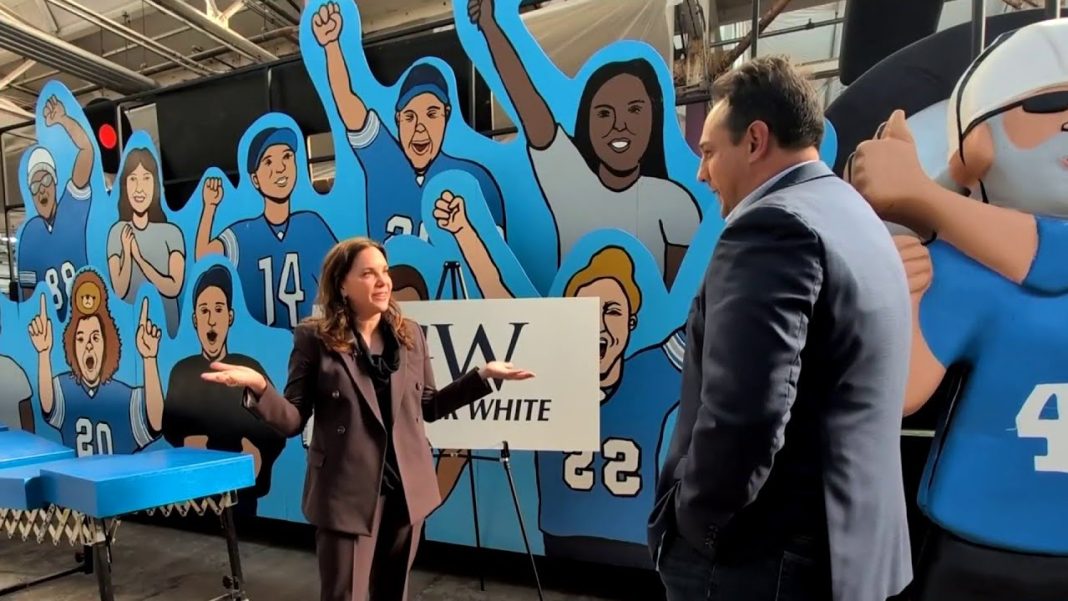 Gardner, check out this Detroit Lions float for America’s Thanksgiving Parade! (Video)