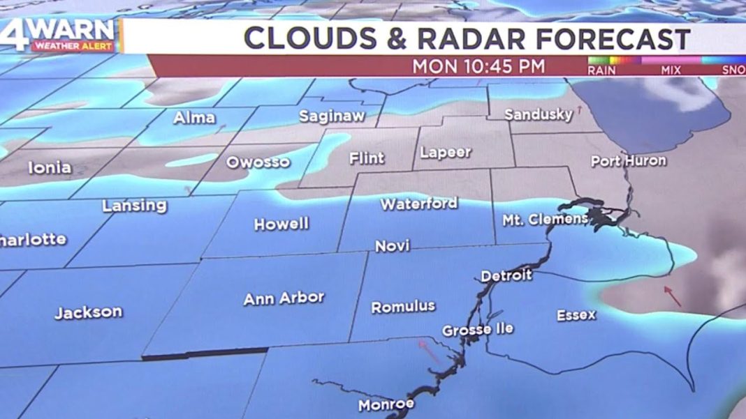 Snow’s wrapping up today; another round hits Metro Detroit tomorrow! (Video)