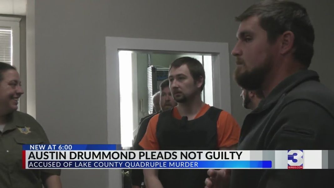 Austin Drummond pleads not guilty, considers a venue change. (Video)