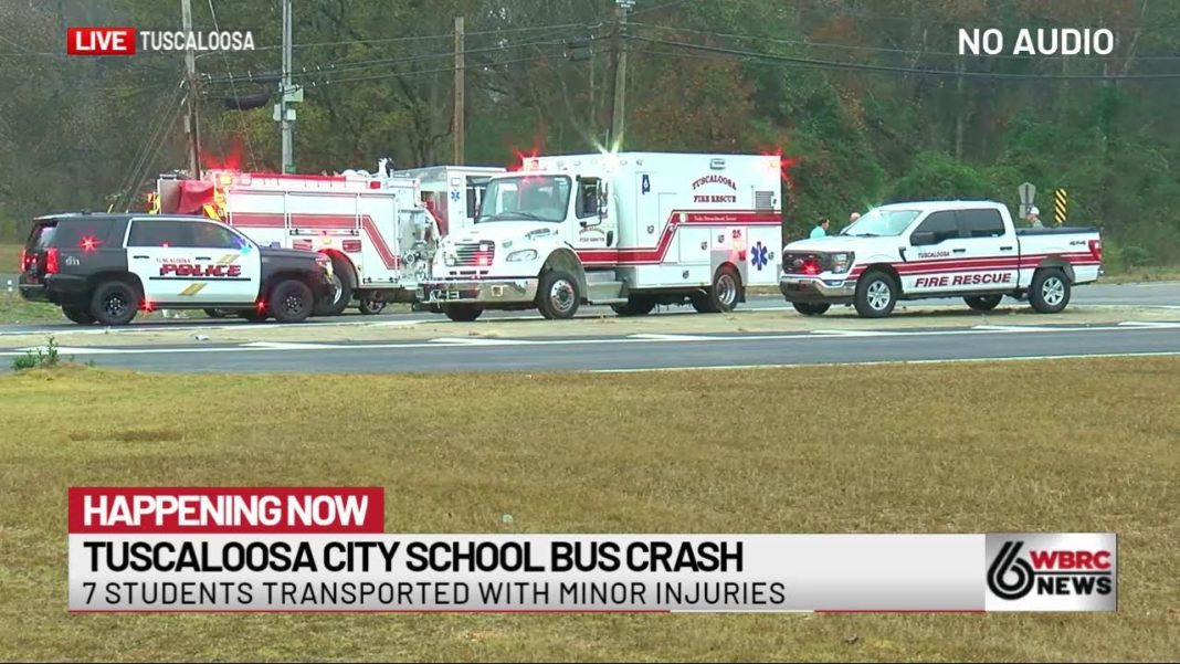 Tuscaloosa school bus crash—check out the details! (Video)