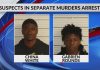 Task: Two men wanted for separate homicides nabbed by task force! (Video)