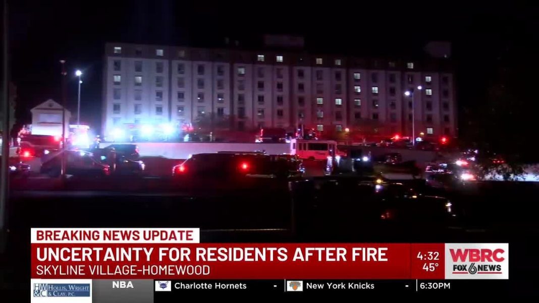 Skyline Village fire leaves Homewood residents in uncertainty. (Video)