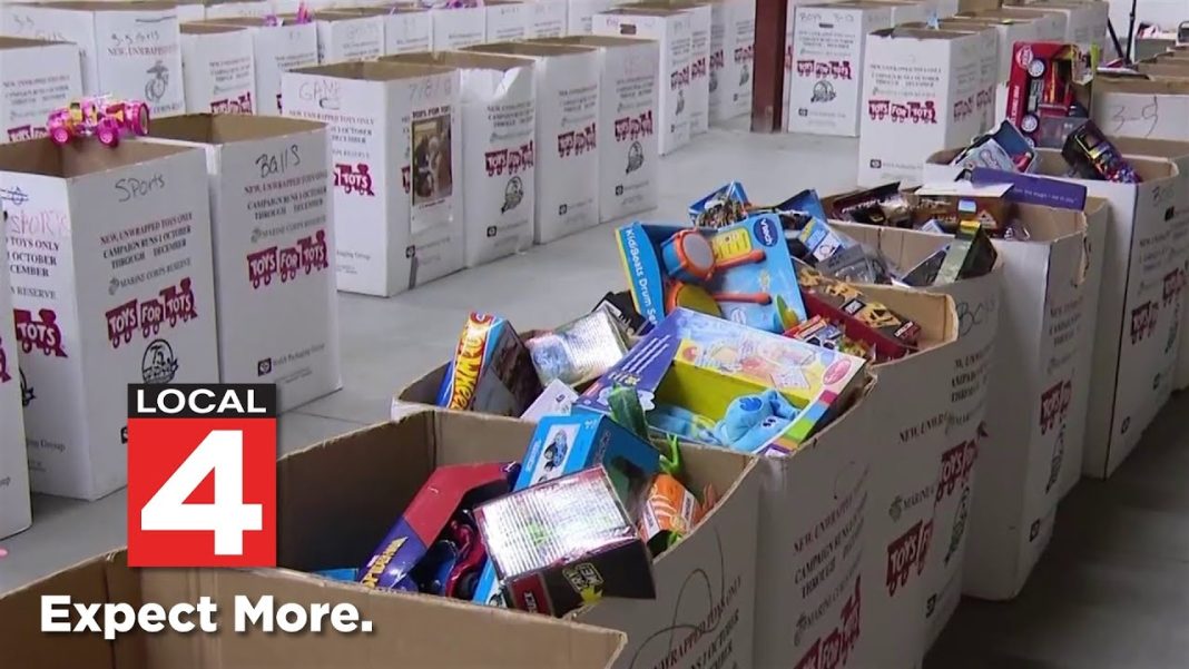 Detroit Toys for Tots hits record toy requests this holiday! (Video)