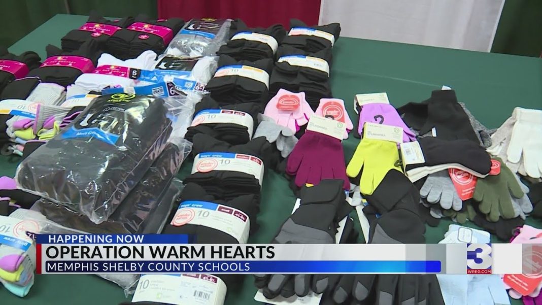 MSCS Operation Warm Hearts gathers donations for students in need! (Video)