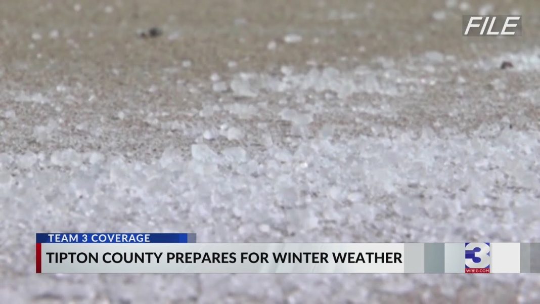 Tipton readies for potential sleet, freezing rain! Stay informed. (Video)