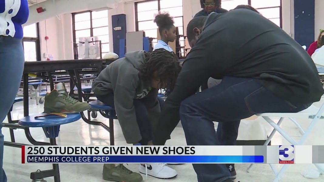 “250 students got new shoes! Check out this amazing moment! (Video)”