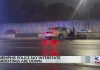 Driver slams into retaining wall after car shot on I-240 (Video)